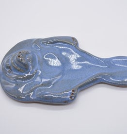 Pottery by Tom and Denise Manatee Spoon Rest, Pottery