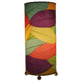 Eangee Cocoa Leaf Cylinder Table Lamp