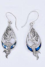 Goddess Design Studio Mermaid in Teardrop Earrings