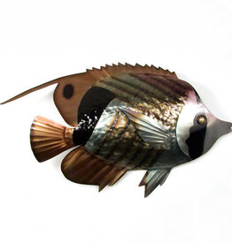 T.I. Design Striped Butterfly Fish Single