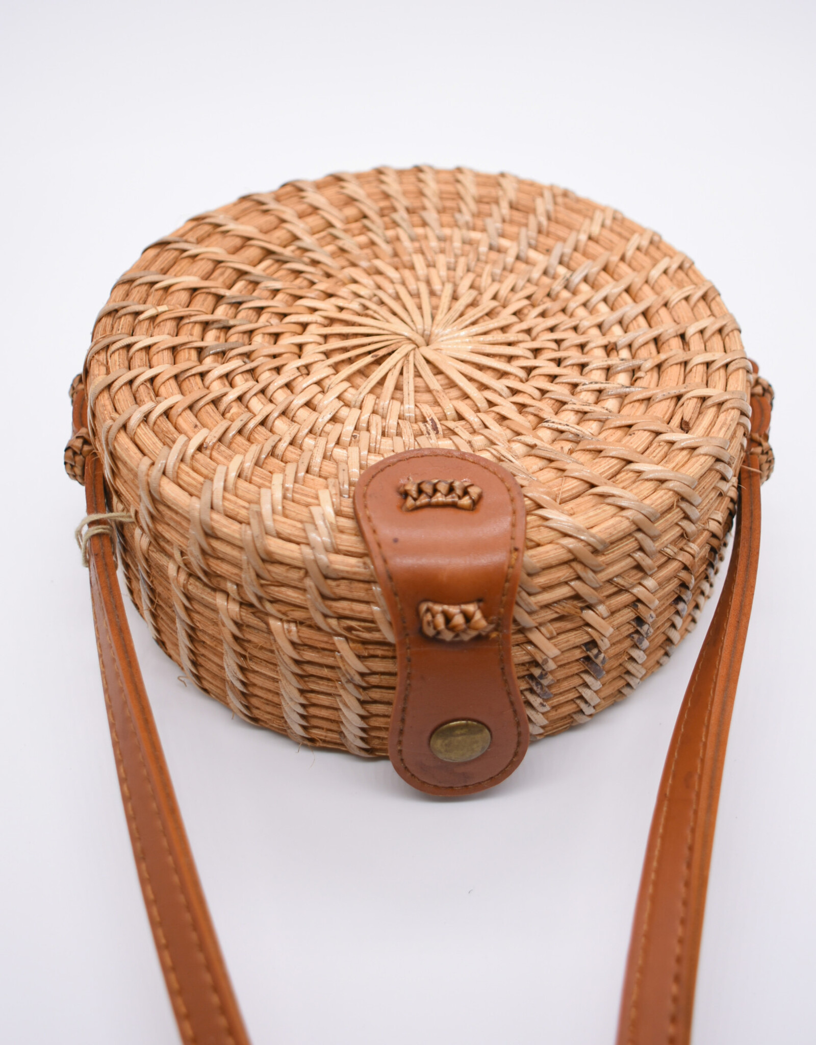 Round Cross Body Basket Bag – Berylune