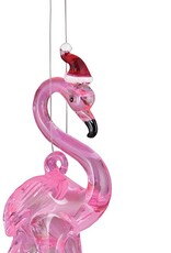 G II Ornaments & Decor OR-079 - Flamingo Santa Ornament