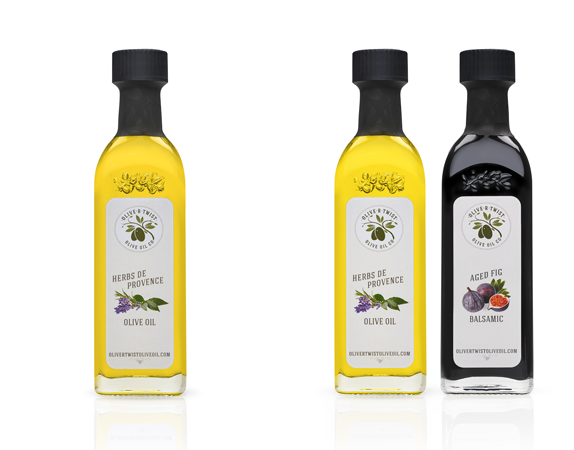 Personalized Olive Oil Wedding Favors