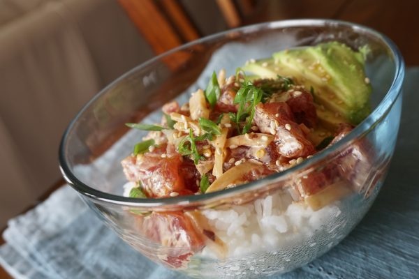 Recipes - Ahi Tuna Poke - Olive R Twist Olive Oil Co