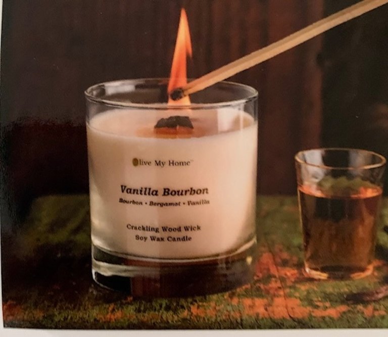 Olive My Home Wood Wick Soy candles