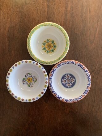 LeCadeaux Round Melamine Dipping Bowl LeCadeaux Round Melamine Dipping Bowl