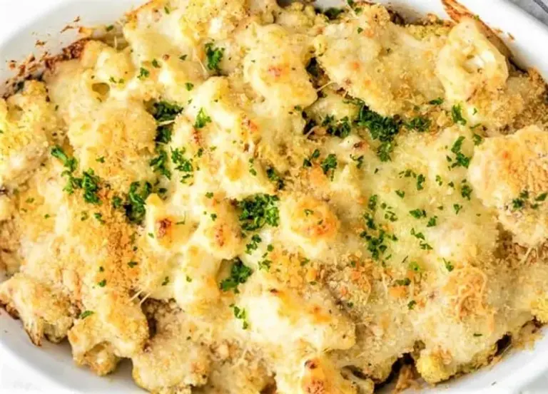 Recipe:  Truffled Cauliflower Gratin