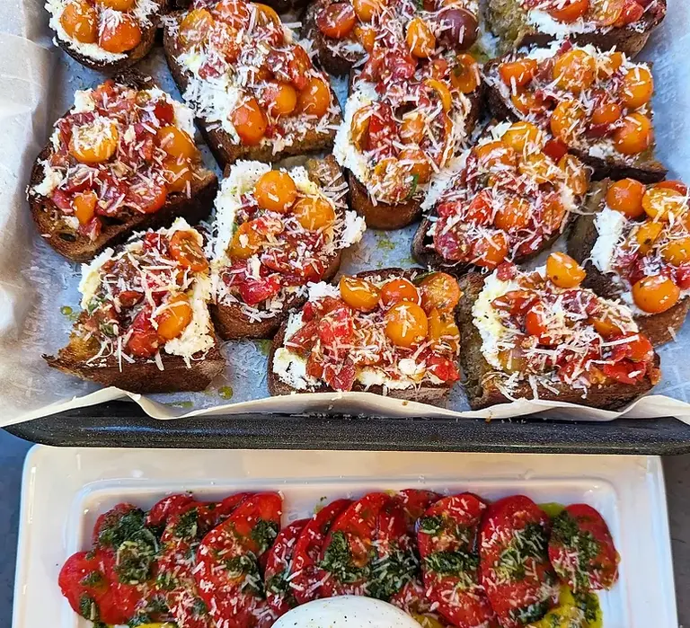 Recipe: Cherry Tomato Crostini with Whipped Ricotta