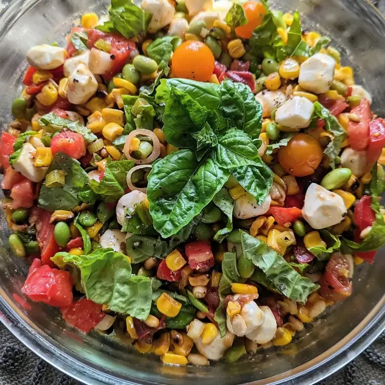 Recipe: Roasted Sweet Corn & Tomato Salad