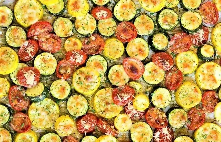 Golden Roasted Zucchini & Squash Recipe