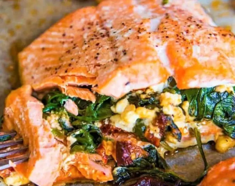 Baked Stuffed Salmon Recipe