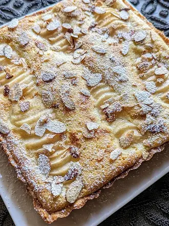 Recipe: Pear-Almond Olive Oil Cake