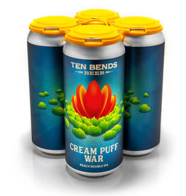 Ten Bends Beer Ten Bends Cream Puff War can 16oz 4P