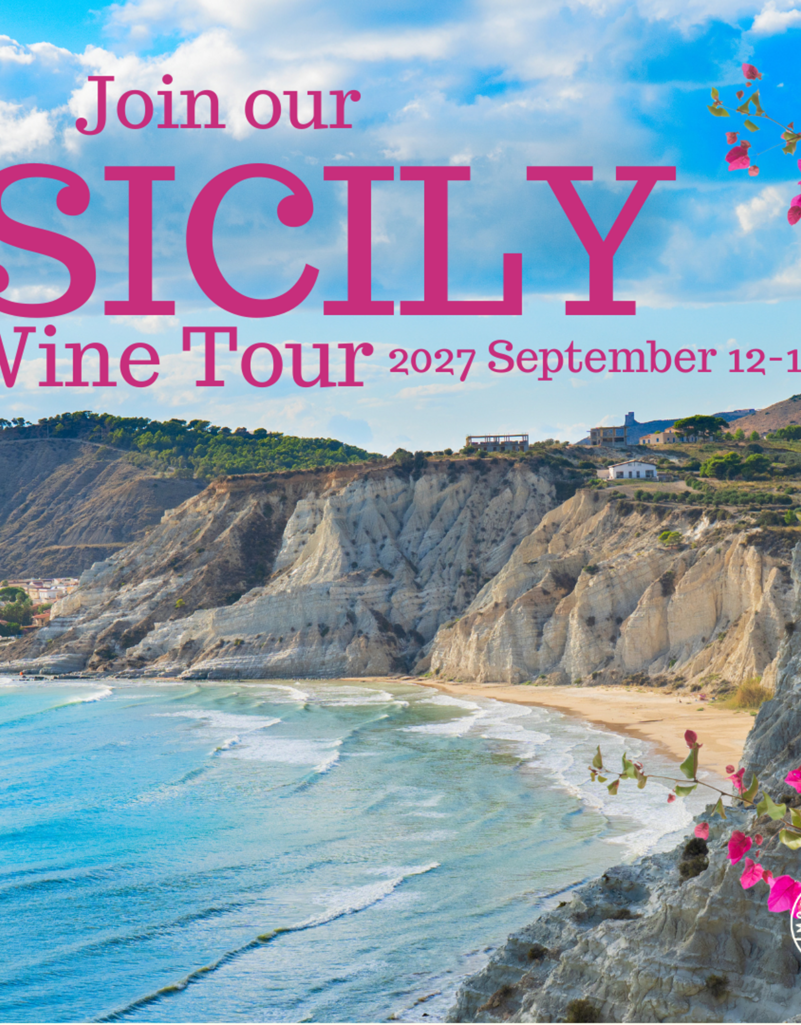 Wine Tour of Sicily (Deposit) // Sept 12-17, 2027