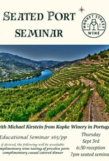 Seated Port Seminar with Michael from Kopke