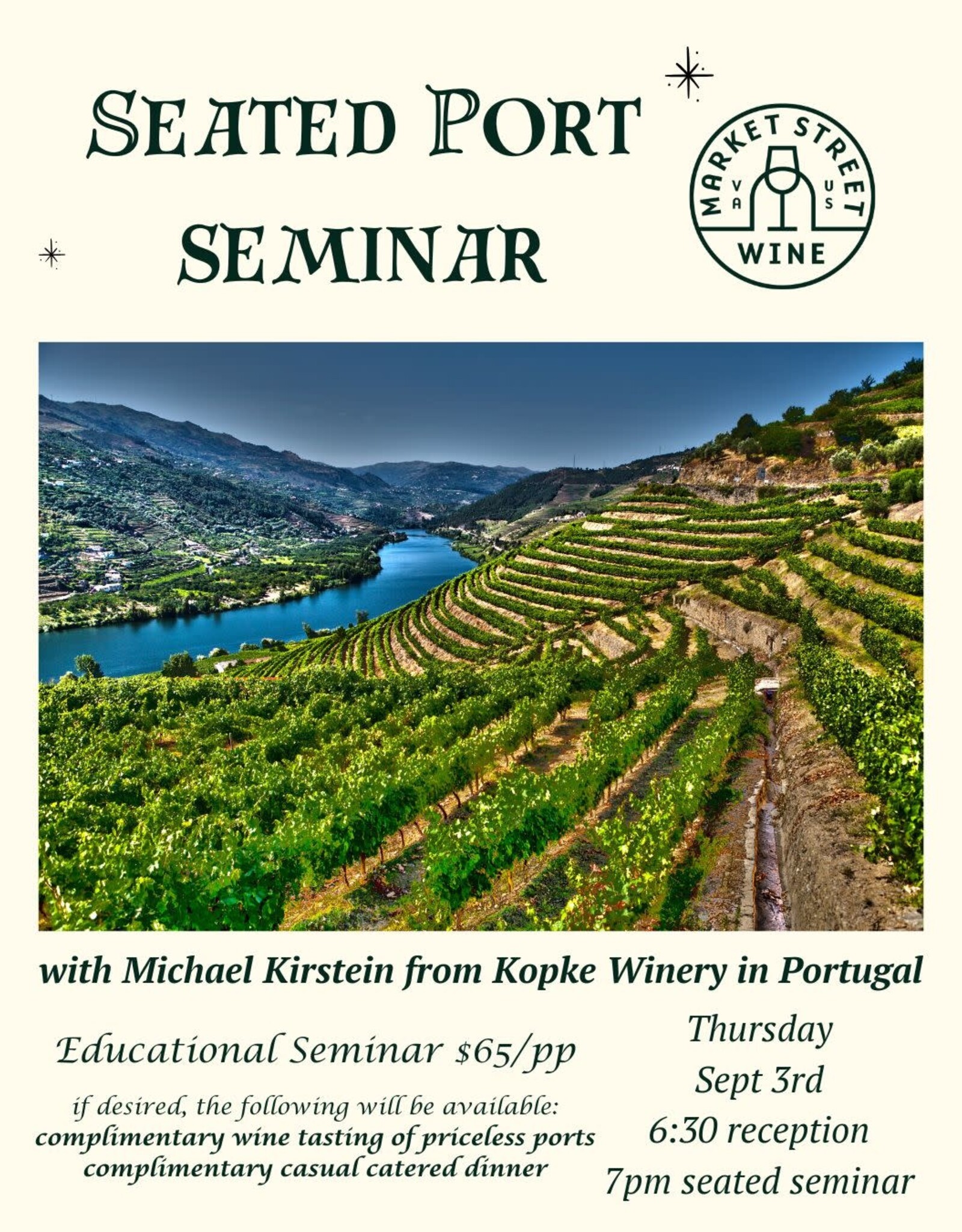 Seated Port Seminar with Michael from Kopke