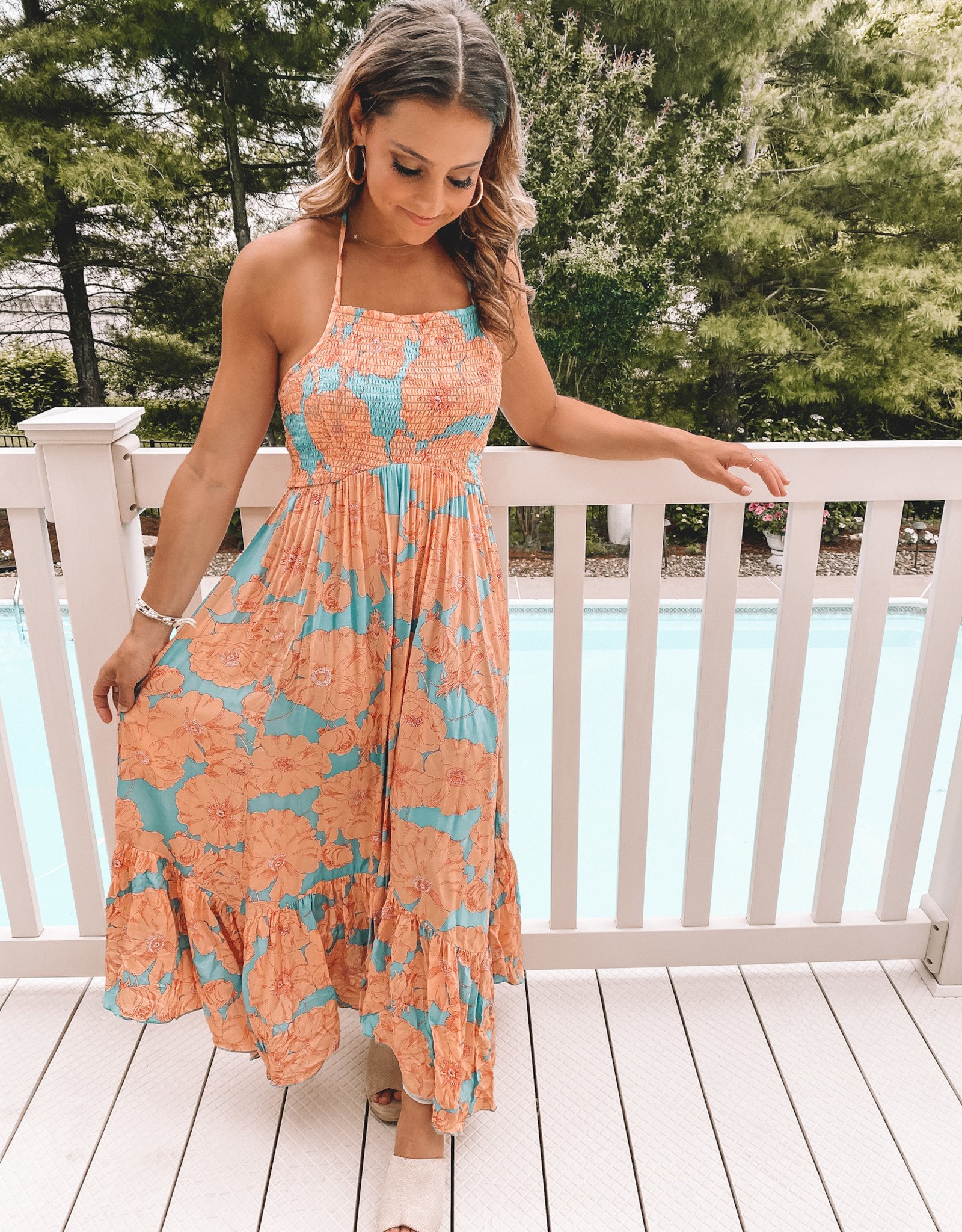 printed maxi