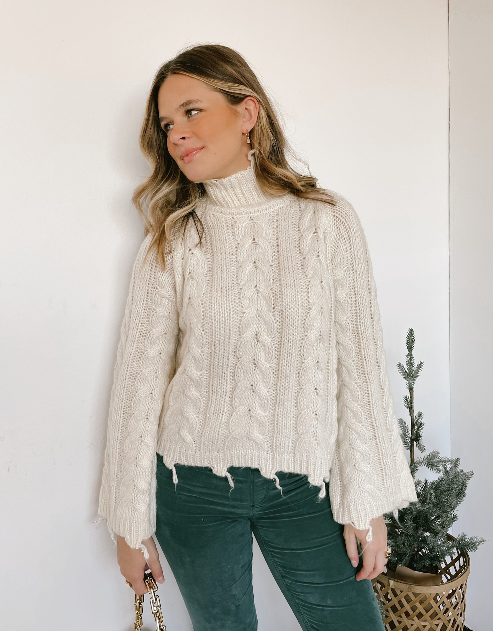 Abeline Cable Knit Sweater