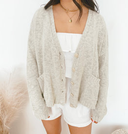 Kaylee Button-Up Cardigan Sweater