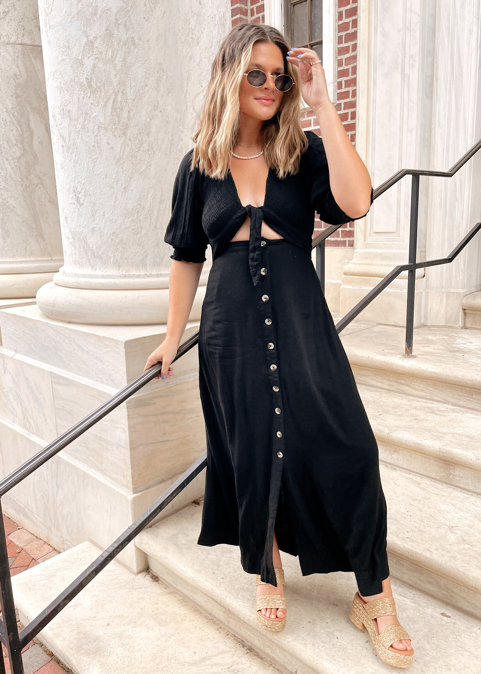 Free People String of Hearts Maxi Dress