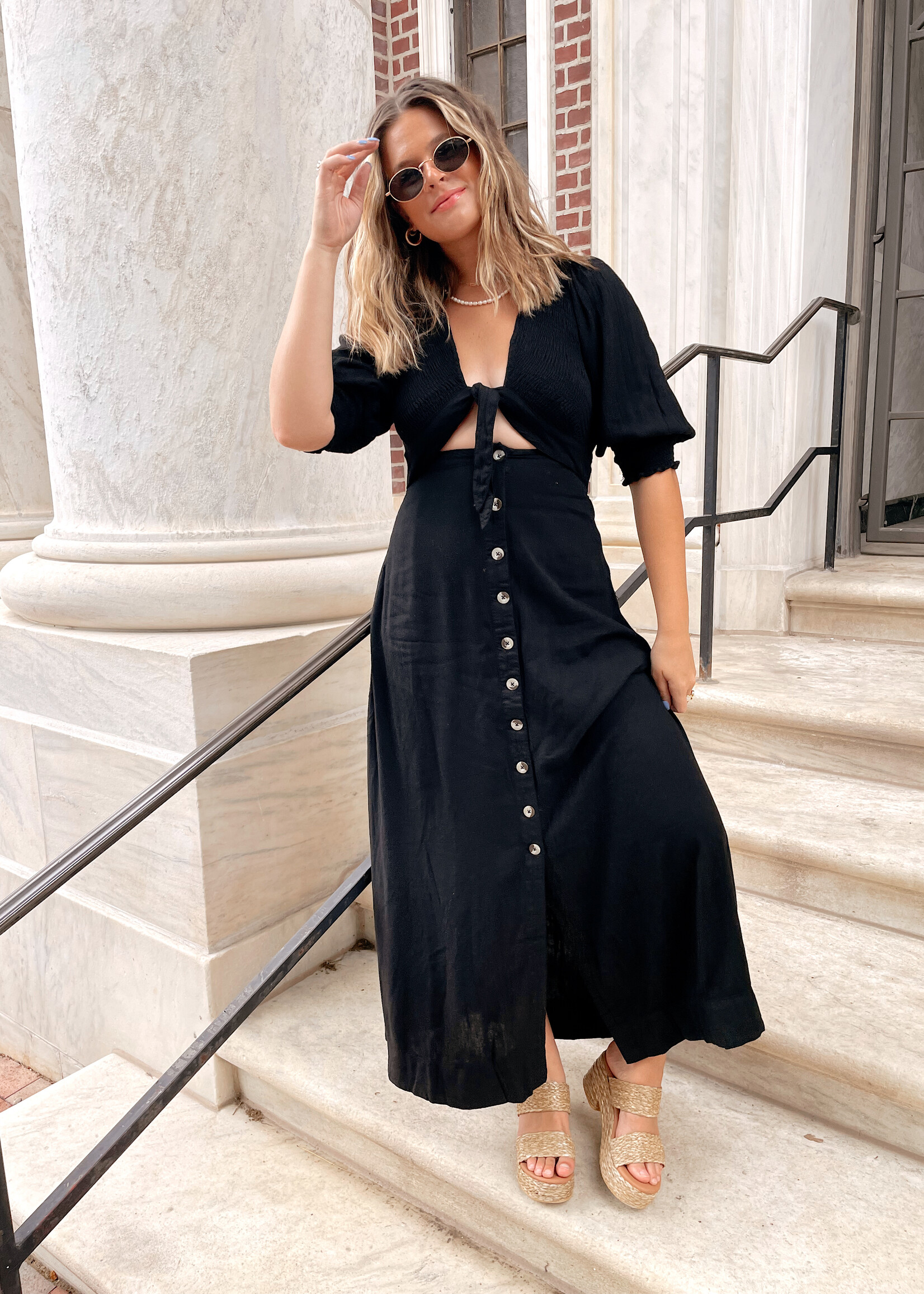 Free People String of Hearts Maxi Dress