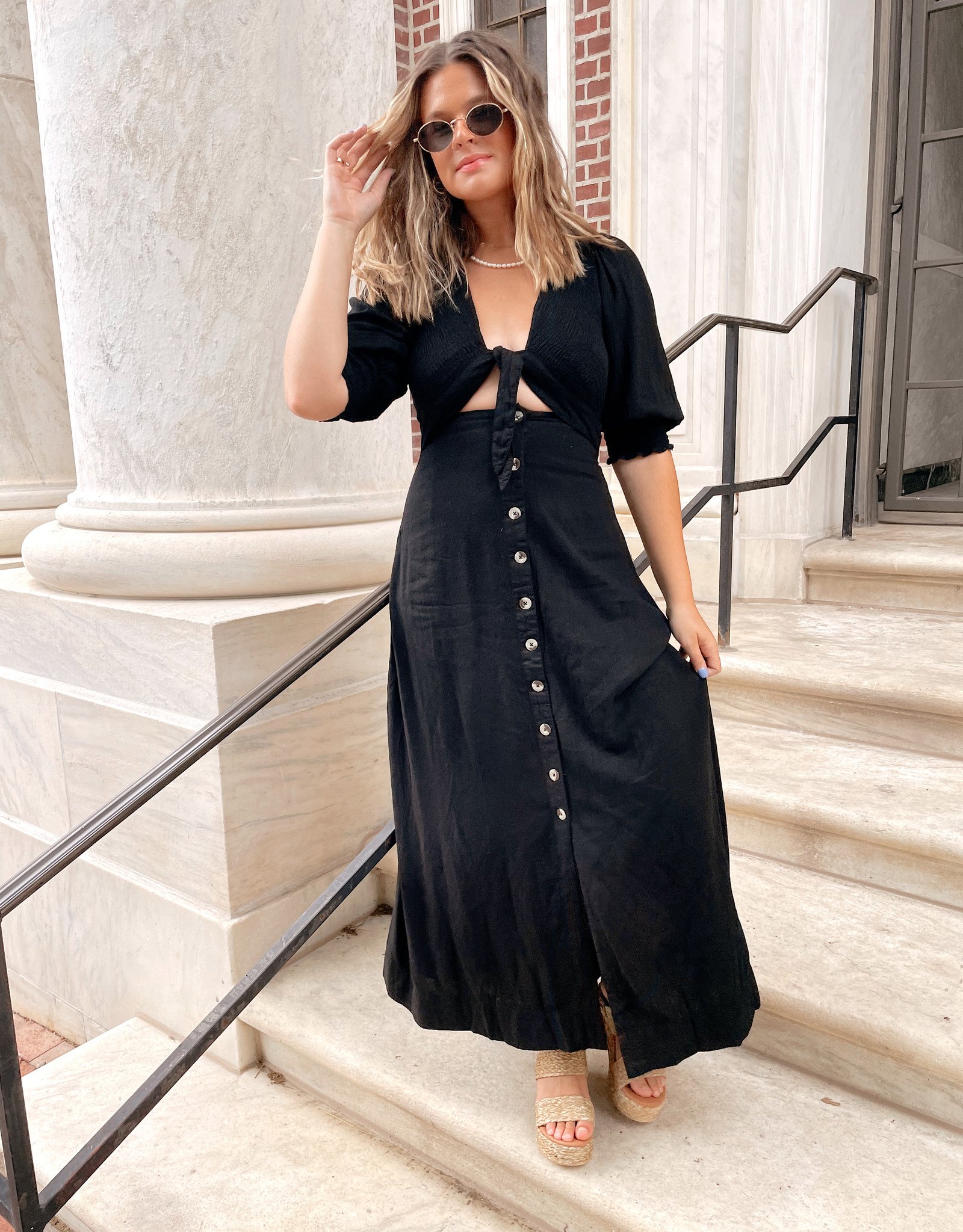 Free People String of Hearts Maxi Dress