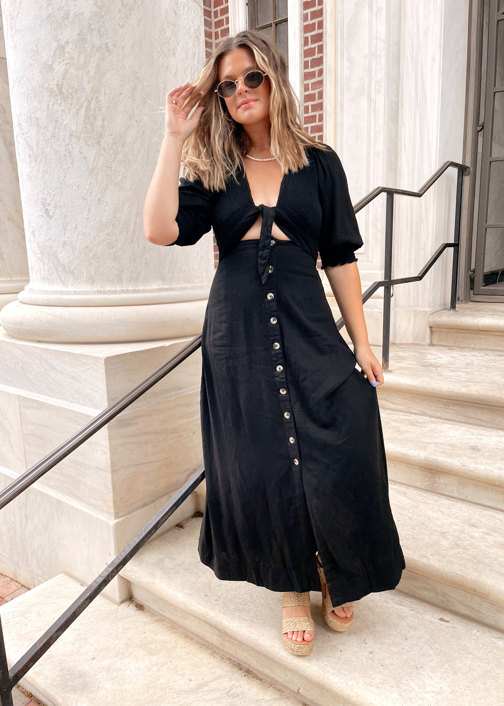 Free People String of Hearts Maxi Dress