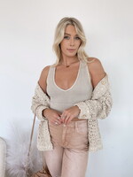 Plunge V-Neck Crop Top