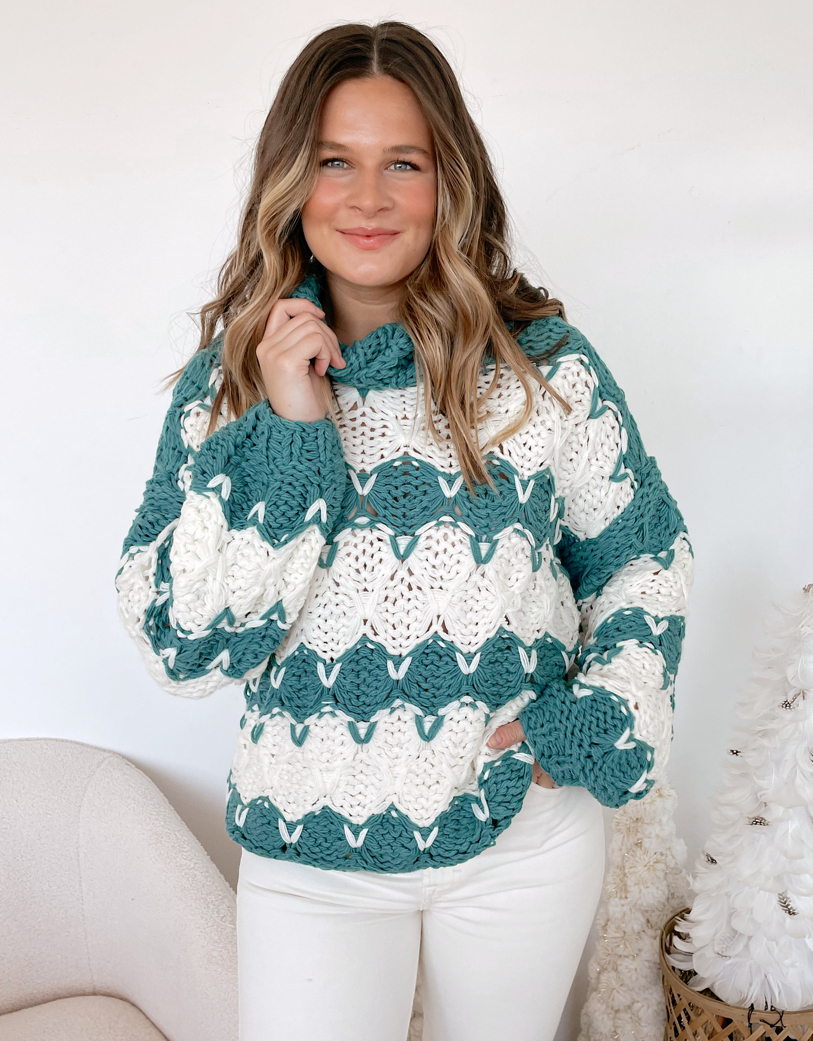 Ames Knit Turtleneck Sweater