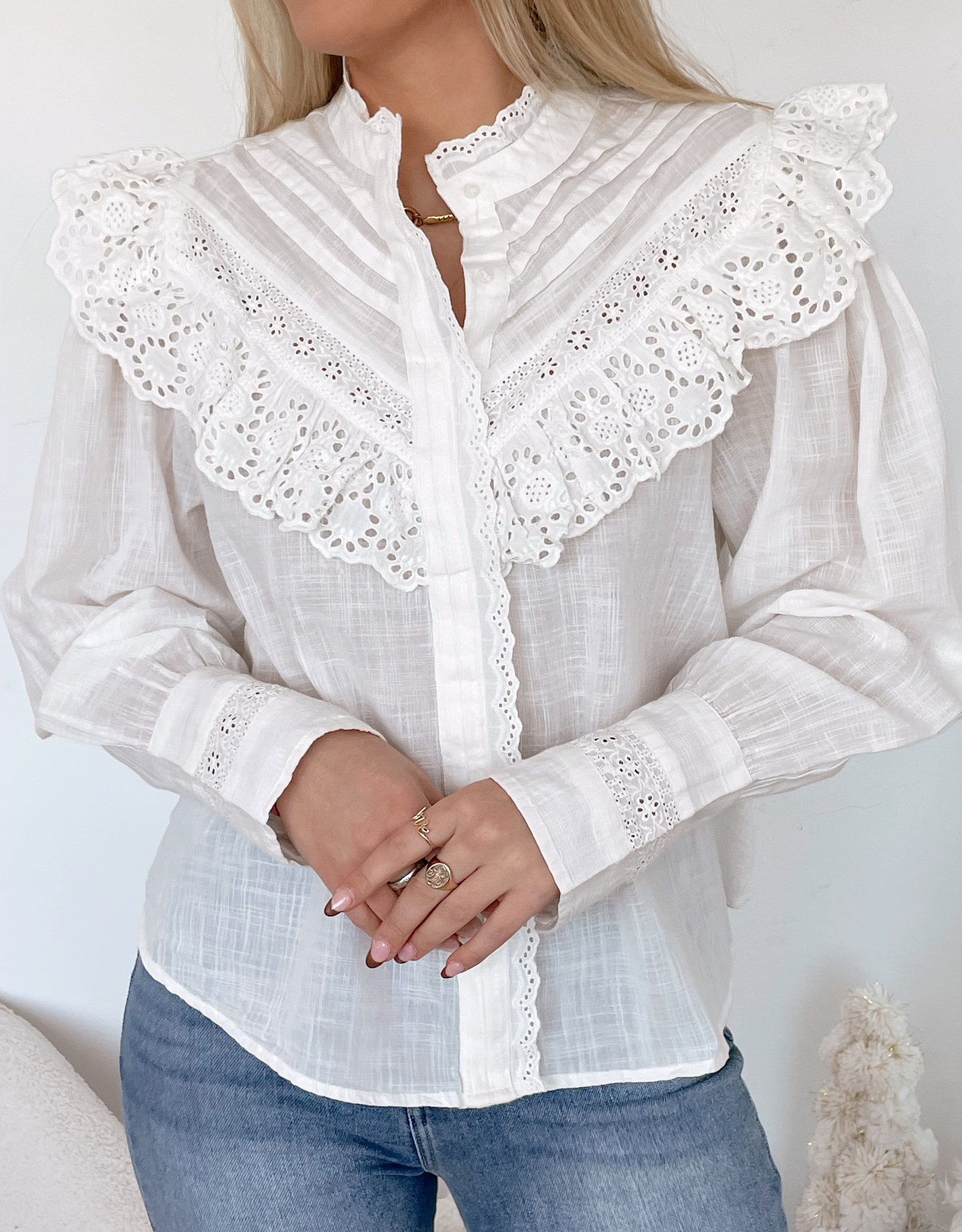 Free People Hit The Road Button Down