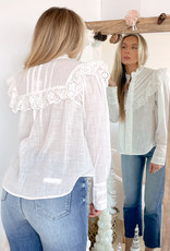 Free People Hit The Road Button Down