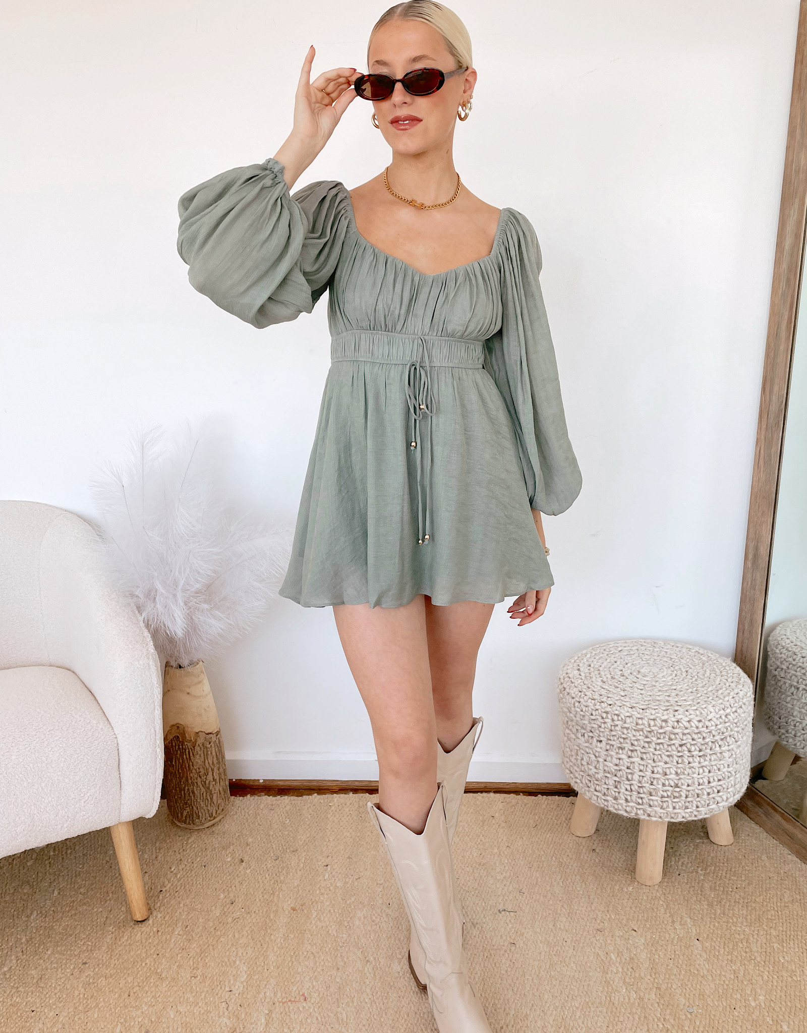 Korie Long Sleeve Romper