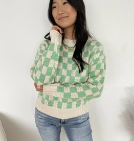 Emanuelle Checkered Sweater