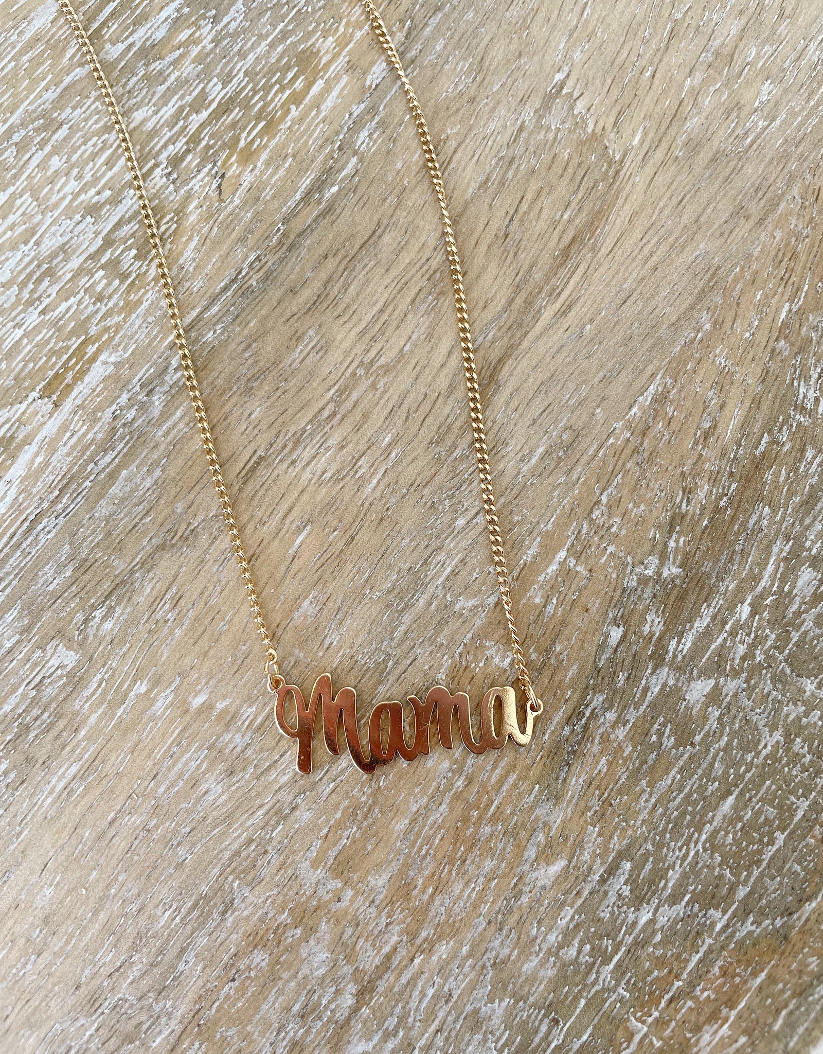 Script Mama Necklace