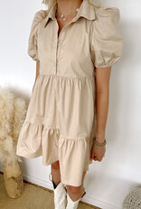 Marguerite Tiered Button Up Dress