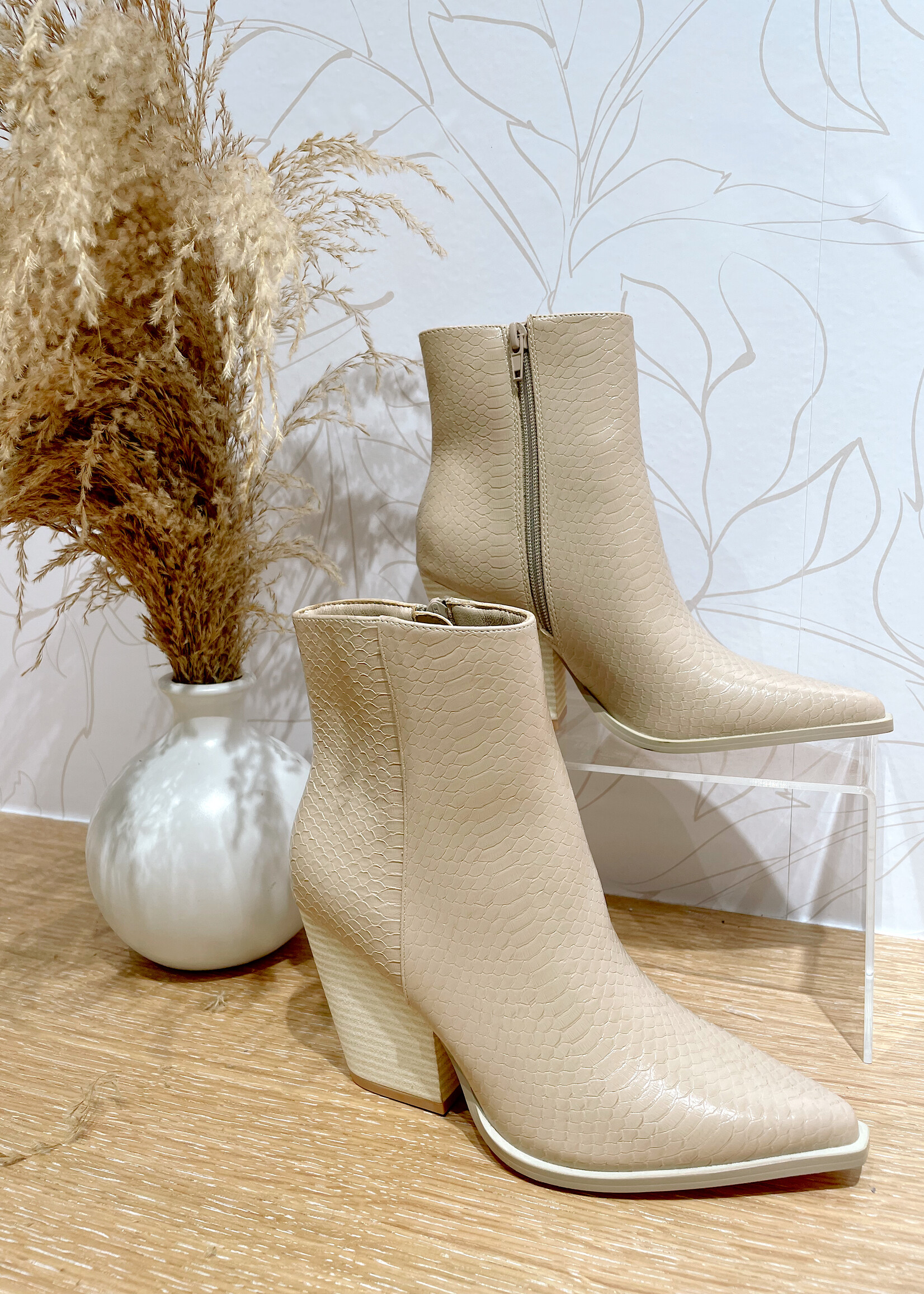 Sonia Western Ankle Boot