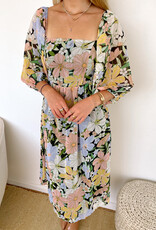 Marisole Floral Midi Dress