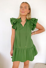 Gwendolyn Ruffle Tiered Mini Dress