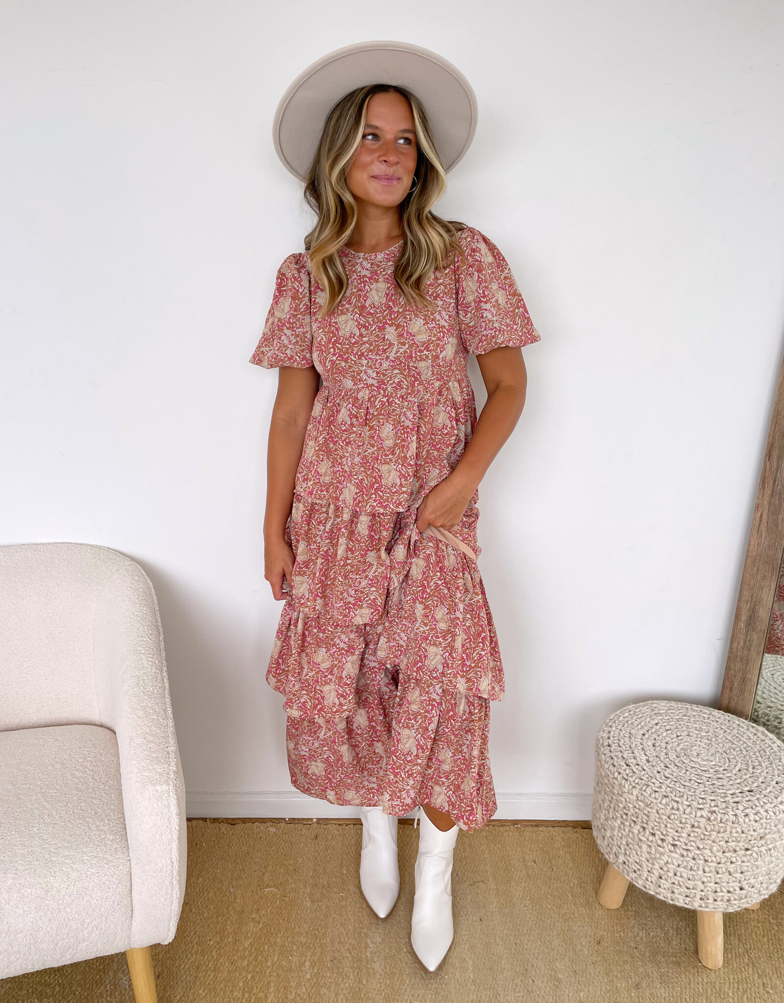 Audrey Tiered Maxi Dress