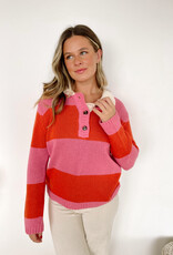 Everleigh Rugby Stripe Sweater