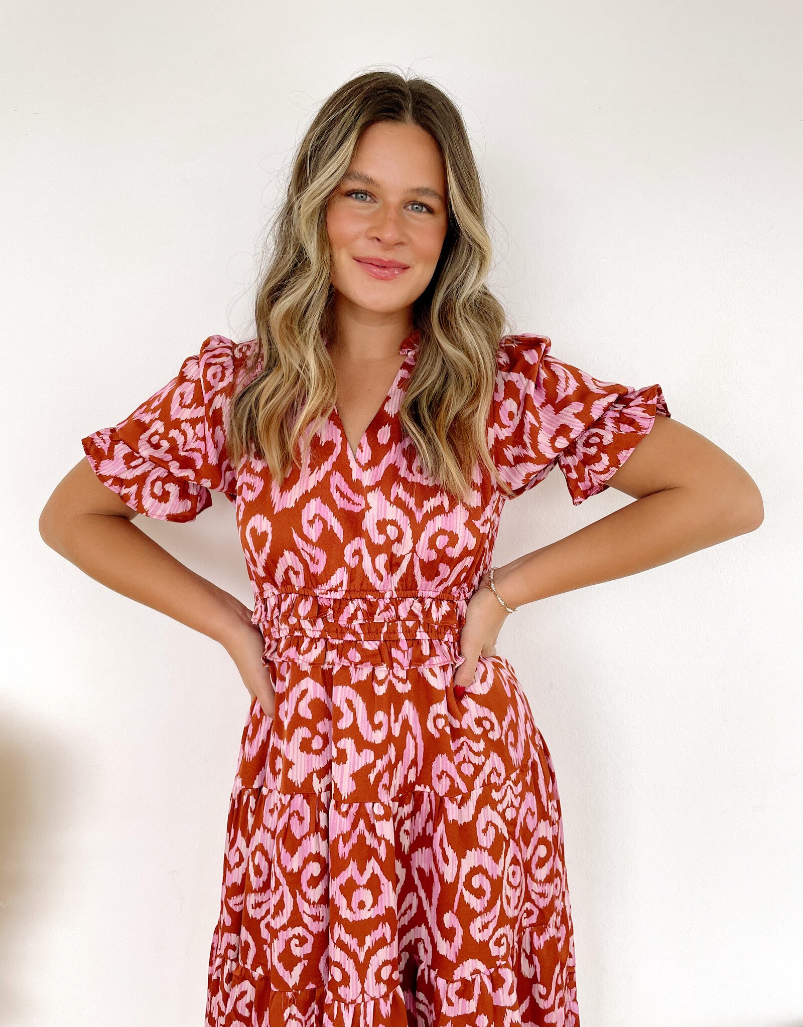 Orla Printed Tiered Maxi Dress