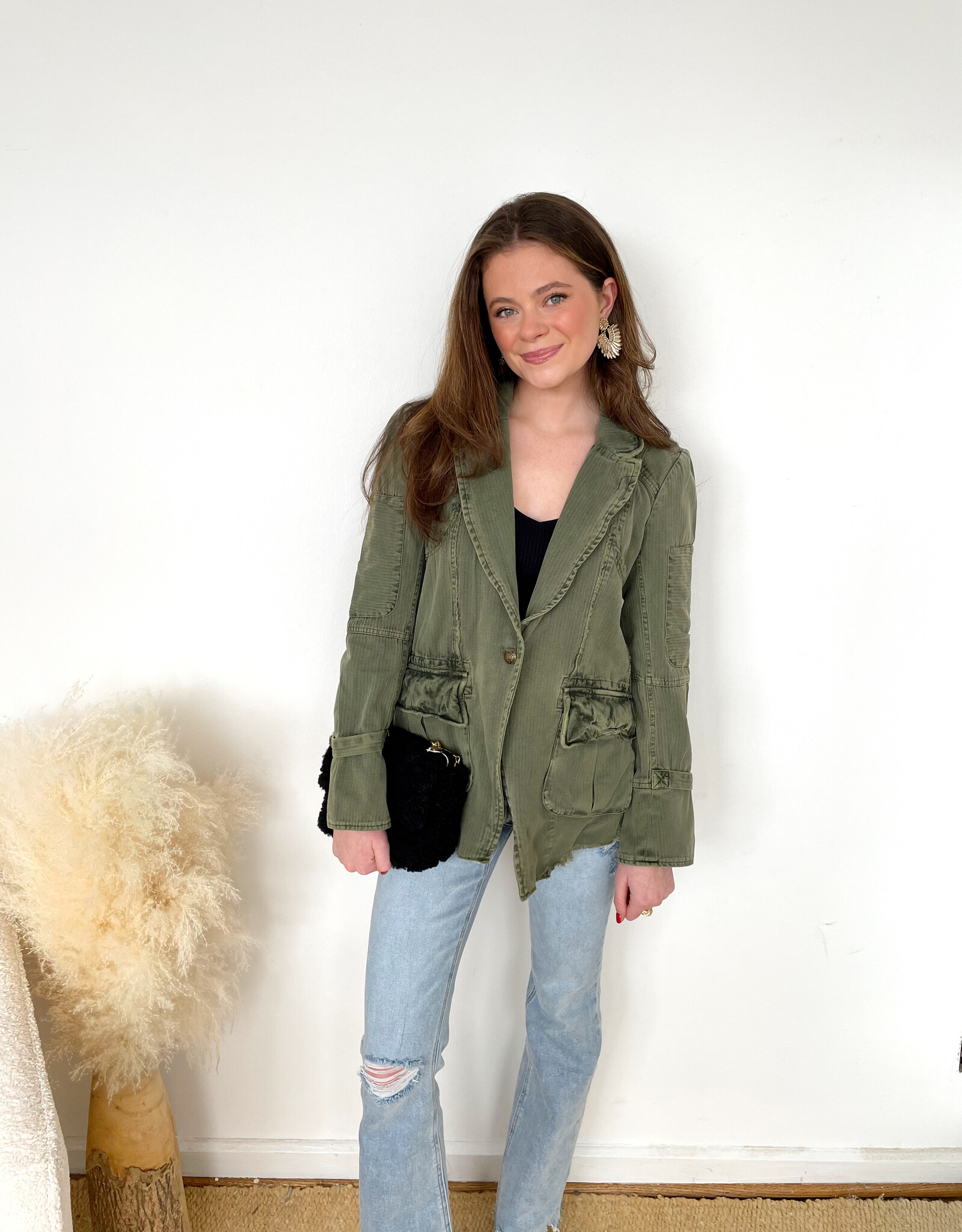 Free People Harlow Blazer - Womens Clothing | The Pink Turtle