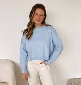 Khloe Relaxed Crop Sweater