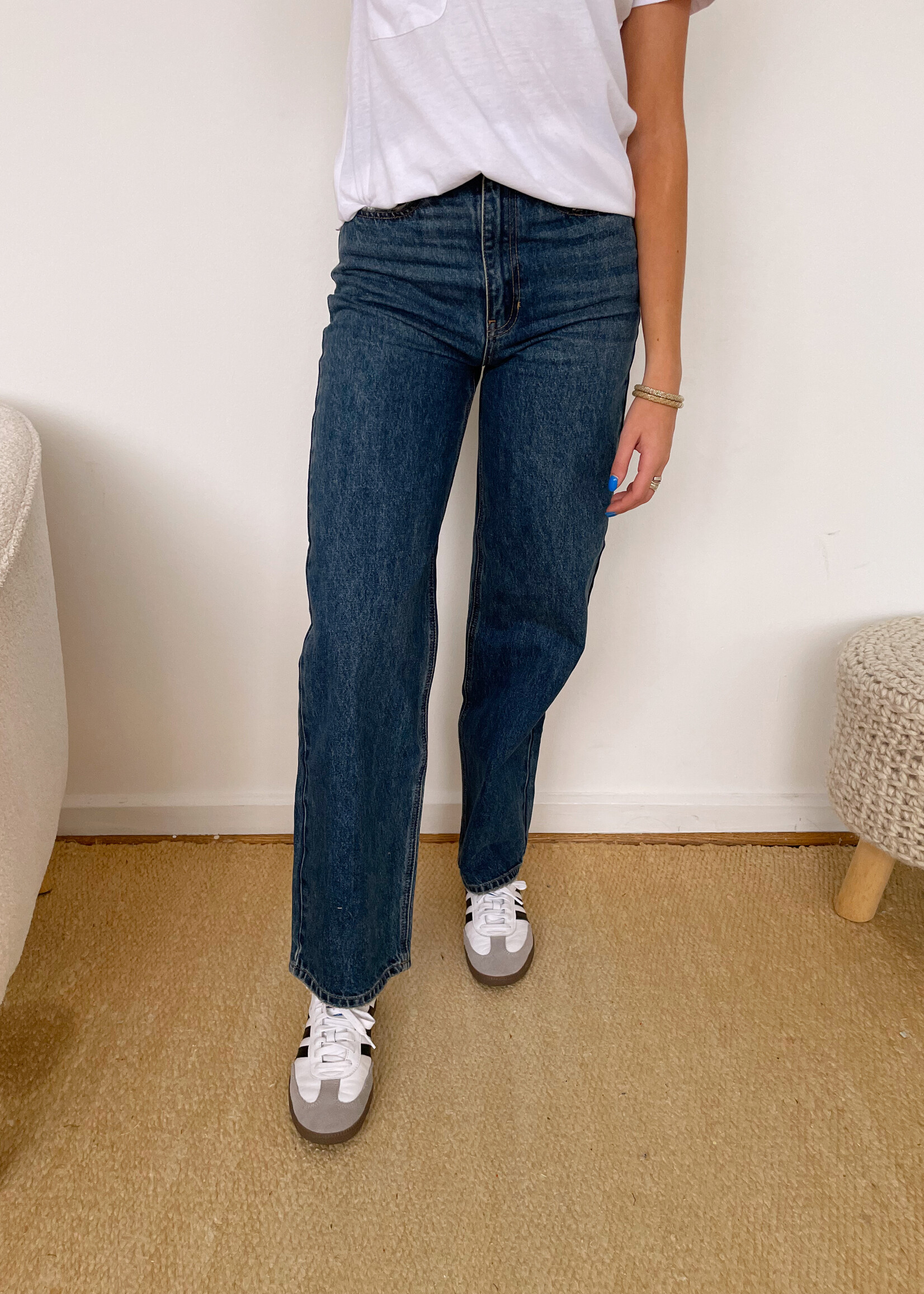 Atland High Rise Wide Leg Jean