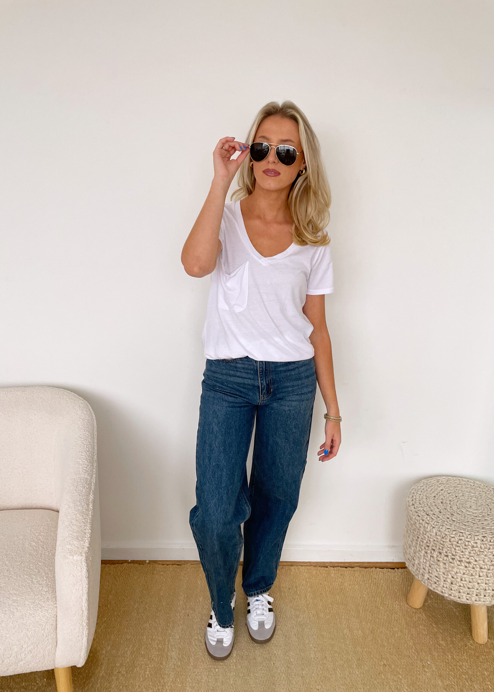 Atland High Rise Wide Leg Jean