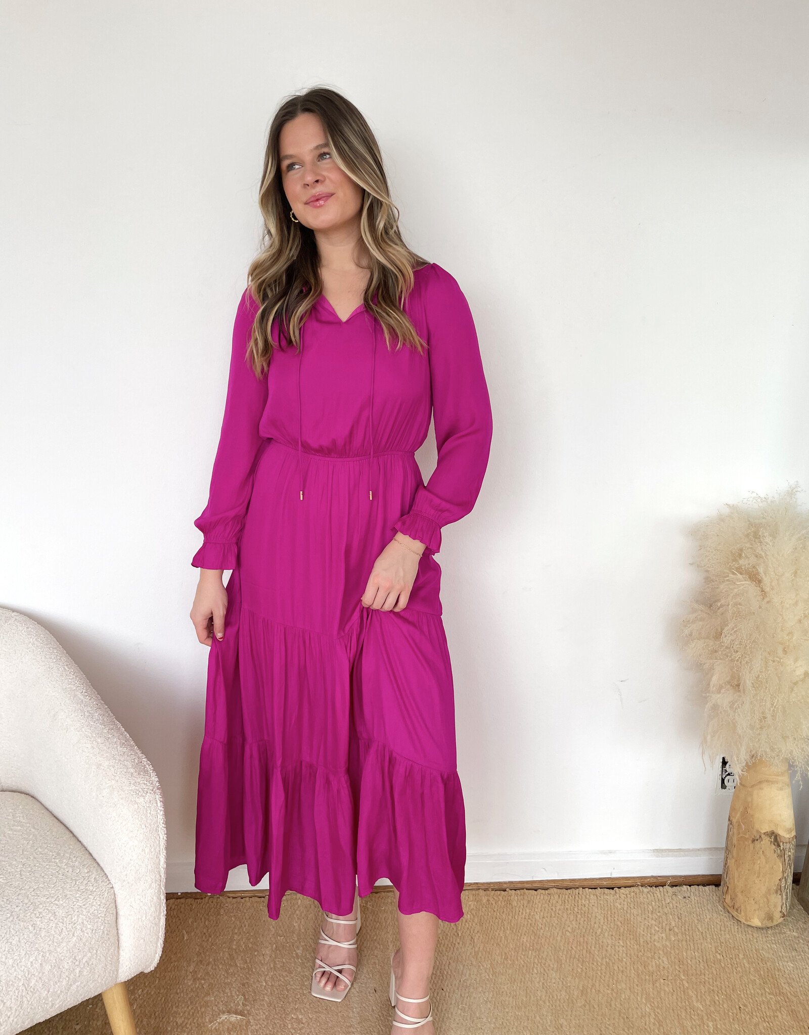 Clee Tiered Maxi Dress