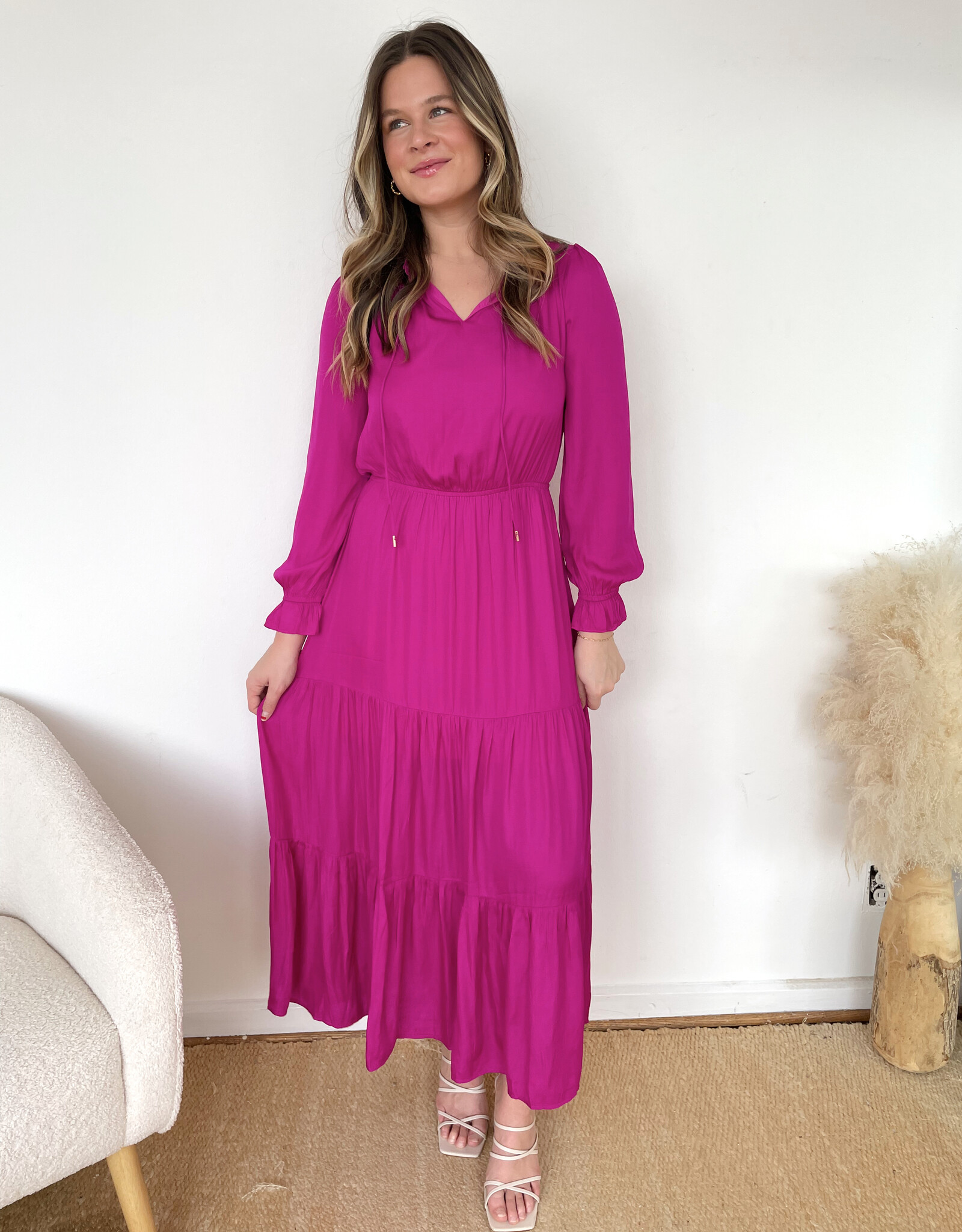 Clee Tiered Maxi Dress