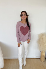 Daxton Heart Pullover Sweater