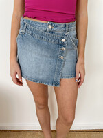 Free People Wynne Denim Skirt