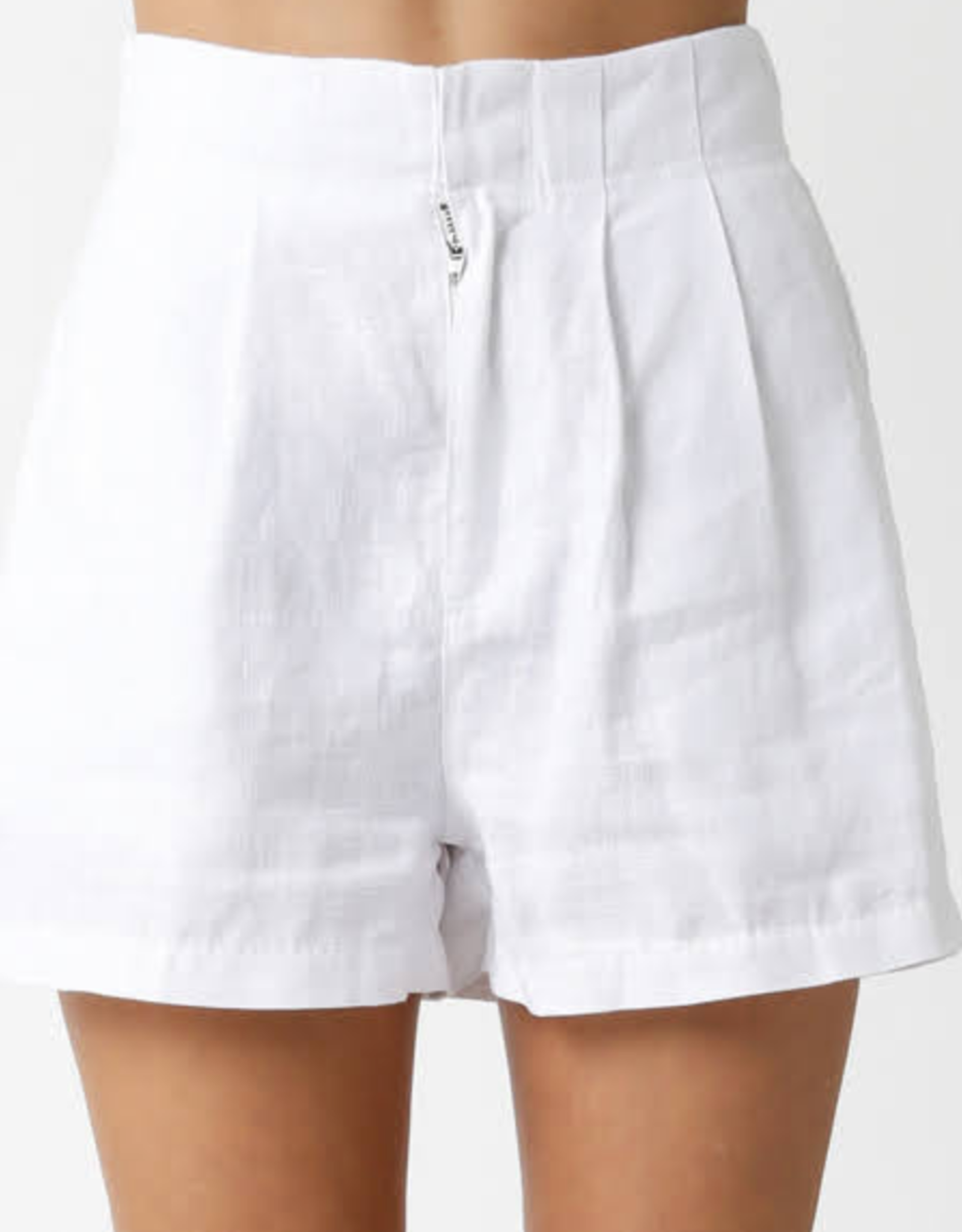 Neve Pleated Linen Shorts